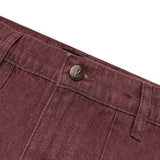 Double Knee Capri Shorts – Rust