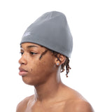 Main Logo Embroidery Beanie I Grey