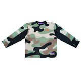 Multi Panel LS Mesh Jersey – Camouflage