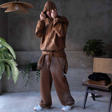 WASHED JOGGER - MOCHA