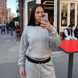 NYP HOODIE - CEMENT