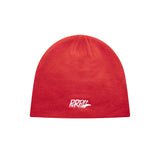 Main Logo Embroidery Beanie I Red