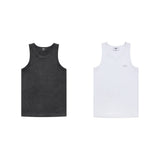 Tank Top 1x Weiß + 1x Black