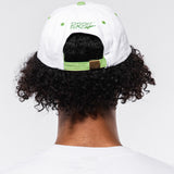 Knocking On Devils Door Cap – White I Ghost Green