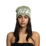 Main Logo Jacquard Beanie I Olive