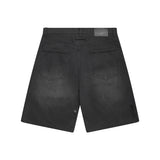Wavecut Denim Shorts – Stone