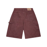 Double Knee Capri Shorts – Rust