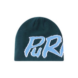 Main Logo Jacquard Beanie - Forest