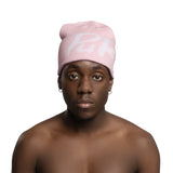Main Logo Jacquard Beanie I Rosé