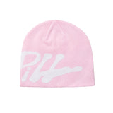 Main Logo Jacquard Beanie I Rosé