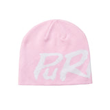 Main Logo Jacquard Beanie I Rosé